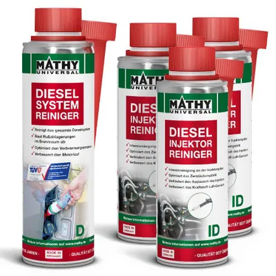 Produktbild von MATHY Diesel-Injektor-Kur - Diesel-Additiv-Set für saubere Injektoren & Einspritzsystem