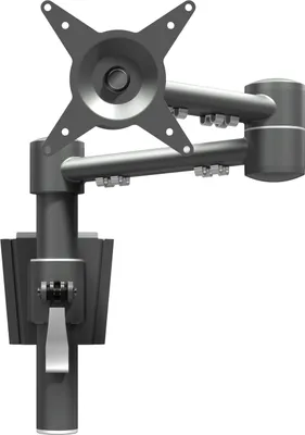 Produktbild von Dataflex Viewmate, Silber, 75 x 75,100 x 100 mm, 0 - 155 mm, -90 - 90°, Stahl