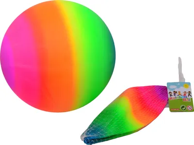 Produktbild von Regenbogenball aufblasbar 20cm 85g
