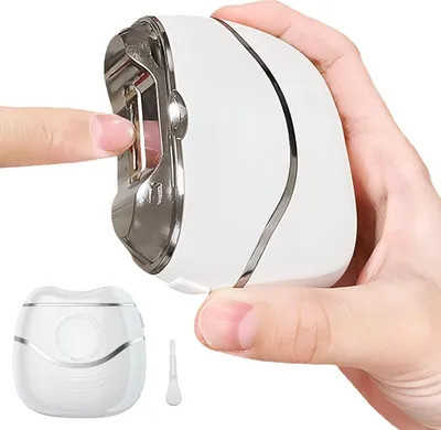 Produktbild von Elektrischer Nagelknipser, Automatische Nägel, Elektrische Nagelfeile mit LED-Licht, USB Wiederaufladbare Nagelzwicker