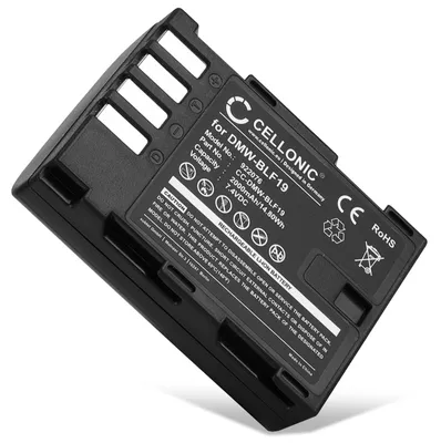 Image de CELLONIC Batterie compatible avec Panasonic Lumix DC-G9, DC-GH5, DMW-BLF19