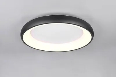 Produktbild von Trio - Deckenleuchte CARDONA - Schwarz - 62x62x10 cm