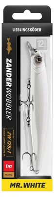 Produktbild von Lieblingsköder Zanderwobbler 12,5cm Mr. White