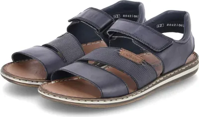 Produktbild von Rieker Sandalen Herren 31373936363336 Schwarz 42 EU
