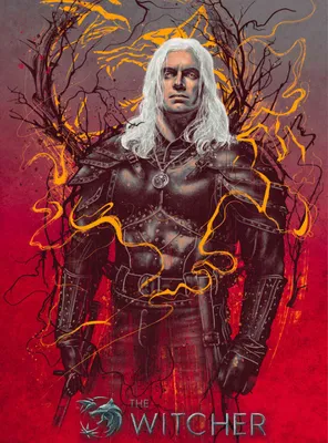 Zdjęcie produktu dla Plakat Wiedźmin - Geralt z Rivii (Netflix)