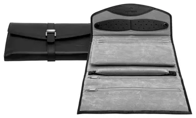 Produktbild von Windrose - Schmuckrolle Nappa 1 - Schwarz groß - 70040/118