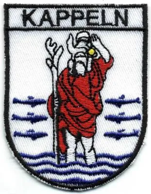 Produktbild von AUFNÄHER - Wappen - KEPPELN - 01737 - Gr. ca. 7,5 x 5,5 cm - Patches Stick Applikation