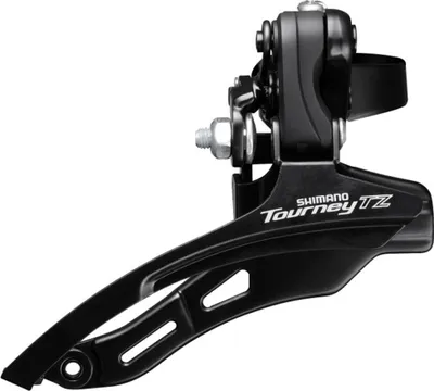 Obrázek produktu pro Přední přehazovačka Shimano FD-TZ500 černá, down-pull, down swing, 47,5 mm řetězová linka