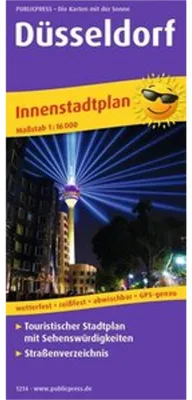 Zdjęcie produktu dla PublicPress – plan centrum Düsseldorfu
