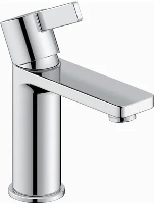 Produktbild von Einhebel-Waschtischmischer D-NEO M ohne Zugstangen-Ablaufgarnitur chrom ohne Zugstangen-Ablaufgarnitur chrom