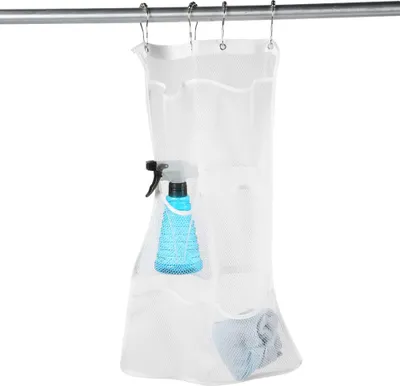 Produktbild von 6 Taschen Baby Badezimmer Spielzeug Aufbewahrungsnetz Badewanne Spielzeug Mesh Halter Organizer