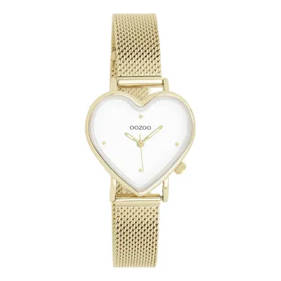 Produktbild von Oozoo Damen Metallarmband Uhr Timepieces gold Analog Quarzuhr UOC11415