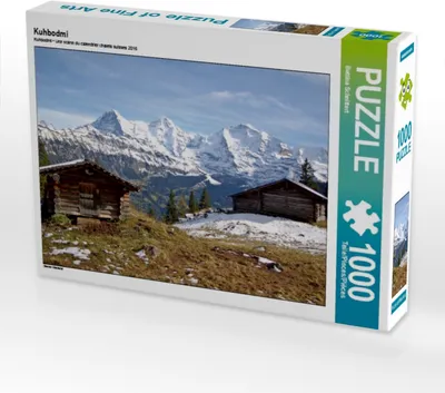 Produktbild von Calvendo Kuhbodmi 1000 Teile Puzzle quer 640x480mm, Schnittert Bettina; 7339636