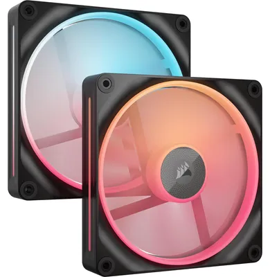 Zdjęcie produktu dla Corsair iCUE LINK LX140-R RGB, Wentylator, 14 cm, 2000 RPM, Czarny