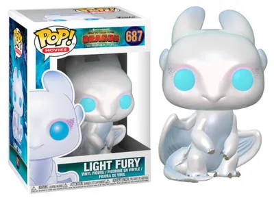 Produktbild von How To Train your Dragon - Light Fury 687 - Funko Pop! - Vinyl Figur