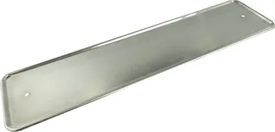Obrázok produktu pre držiak evidenčného čísla 53 x 13 cm chrómovaná nehrdzavejúca oceľ