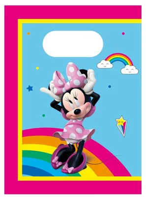 Obrázok produktu pre 4 papierové darčekové vrecká – Motív: Minnie Mouse
