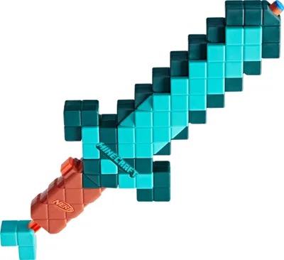 Immagine prodotto di Minecraft NERF Miecz Diamentowy z Wyrzutnią Dartów