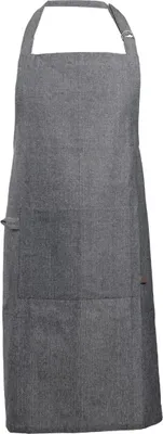Image de Tablier Noir Chambray Protection élégante & Durable - Cosy & Trendy