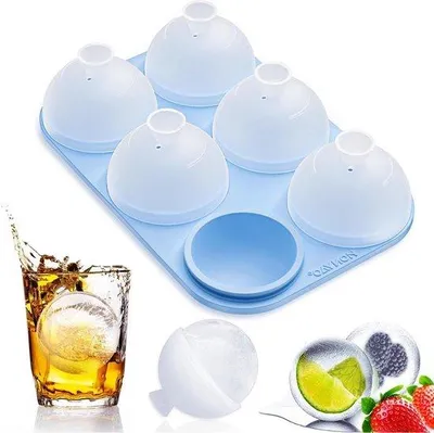 Produktbild von Runde Eiswürfelbehälter 5cm BPA-frei