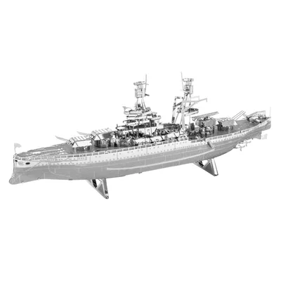 Zdjęcie produktu dla Metal Earth USS Arizona, Model statku marynarki wojennej, Zestaw montażowy, USS Arizona, Każda płeć, Metal, Wymagający