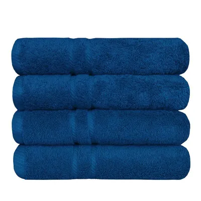Obrázek produktu pro SCANquilt ručník COTTONA stř. modrá 100% česaná bavlna 30 x 50 cm