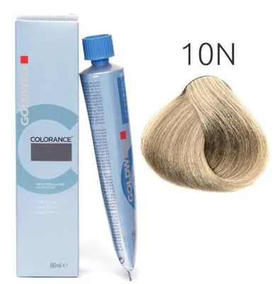 Image de Goldwell Colorance, Blond, 10N, Blond très clair, Unisexe, 60 ml, Pour tous les types de cheveux