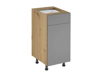Produktbild von Unterschrank D40S1 P/L – Velora – Beige – Push-to-Open Mechanismus