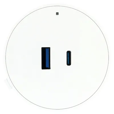 Obrázok produktu pre Schwaiger MSPW0310, Priamy, 240 V, 50 Hz, 0,5 A, Biela, 6,2 cm