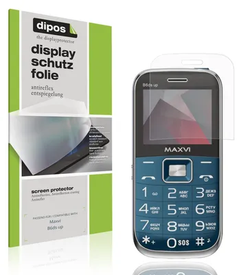 Produktbild von 4x Schutzfolie für Maxvi B6ds up matt Displayschutzfolie Folie Display Schutz dipos