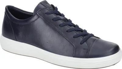 Immagine prodotto di Ecco SOFT 7 UOMO scarpe da uomo - scarpe basse sportive - scarpe stringate blu NUOVO