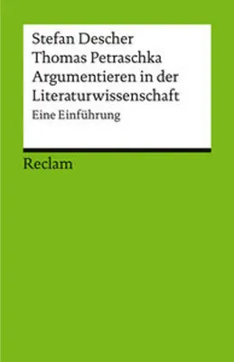 Zdjęcie produktu dla Argumentieren in der Literaturwissenschaft. Eine Einführung