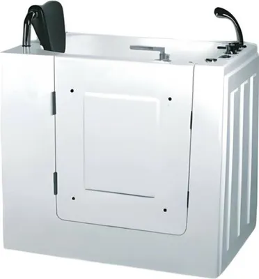 Produktbild von Badewanne mit Whirlpool-Funktion Sitzbadewanne Wanne Massagewanne 98x69 cm
