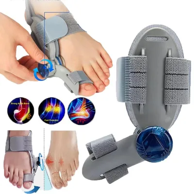 Image de Orthèse d'orteil Hallux Valgus Silicone Protecteur d'orteil Correcteur Bandage