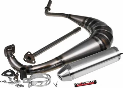 Produktbild von Auspuffanlage Giannelli Strada mit Zulassung, Aluminium für Aprilia RS 50 06- / Derbi GPR 50 04-08