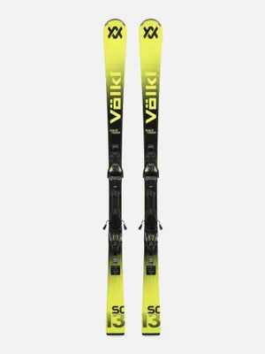 Produktbild von Völkl RACETIGER SC YELLOW + VMOT10 GW Slalomcarver Ski Fortgeschrittene 25/26 gelb 148