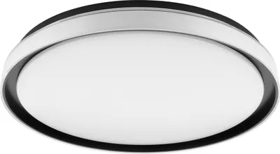 Produktbild von SELUCI Wand-/Deckenleuchte Lampe Beleuchtung - H8 x Ø49 cm - schwarz - 4X10W inkl. - IP20