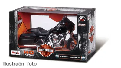 Obrázok produktu pre M. Motorcycles, 2017 Road King Special, window box, 1:12