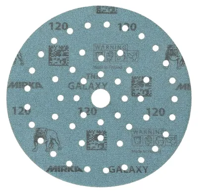 Immagine prodotto di Disco di levigatura adesivo GALAXY Grip Multifit 150mm K.120 f.HO/metallo/vernice/cu.
