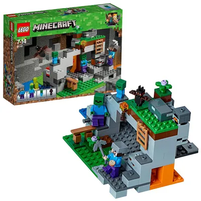 Immagine prodotto di LEGO® Minecraft 21141 Grotta degli zombie