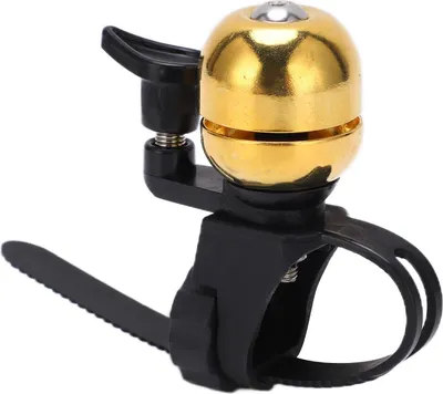 Produktbild von Fahrradklingel aus Kupferlegierung, Lenker für Bergstraßen und Kinderfahrräder.Golden