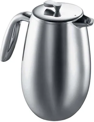 Produktbild von Doppelwandige Kaffeebereiter aus Edelstahl - Waschmaschinetauglich - 10 Liter - Glanzend