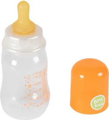 Immagine prodotto di Poupy Biberon cilindrico decorato da 130 ml con tettarella in gomma naturale e coperchio protettivo.