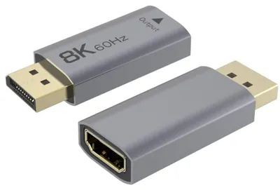 Imagen del producto de Adaptador DisplayPort a HDMI PremiumCord kportad30, 8K, conector DisplayPort a conector HDMI
