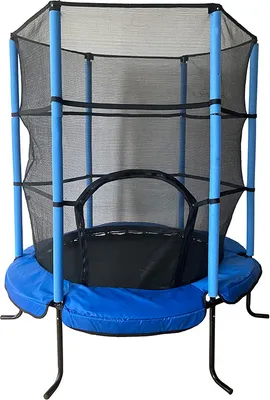 Produktbild von Joka 17859 Kinder Trampolin 140 cm mit Netz blau
