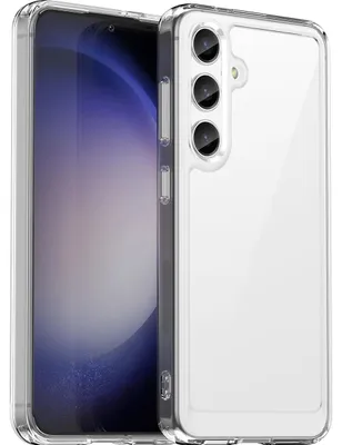 Produktbild von Mobigear Crystal – Transparente Handyhülle für Samsung Galaxy S24, Hartschalenhülle, Rückseite – Transparent