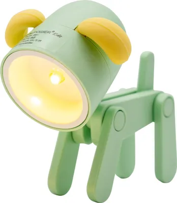 Zdjęcie produktu dla RealPower LED-Tier Taschenlampe Green dog