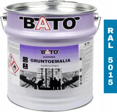 Produktbild von Alkyd-Grundierfarbe, Schnelltrocknend, Blau Ral 5015 A 10 L