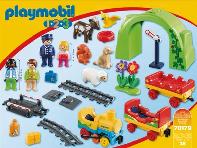 Obrázek produktu pro 1.2.3 70179, Železnice a vlak, 1,5 rok/roky, Vícebarevný, Plast
