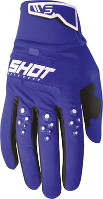 Obrázok produktu pre Motokrosové rukavice Shot Vision, modré, 12